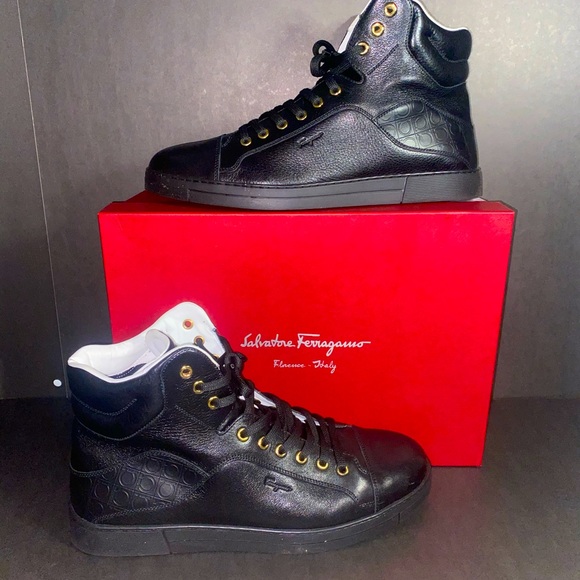 Salvatore Ferragamo Stephen 2 Nero Calf 